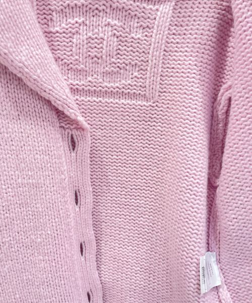CHANEL（シャネル）CHANEL (シャネル) ニットジャケット ピンク サイズ:34の古着・服飾アイテム