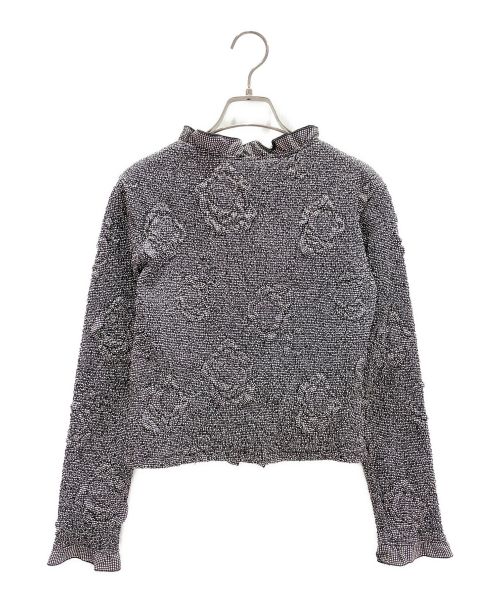 CHANEL（シャネル）CHANEL (シャネル) デザインジャケット ブラック×ホワイト サイズ:40の古着・服飾アイテム