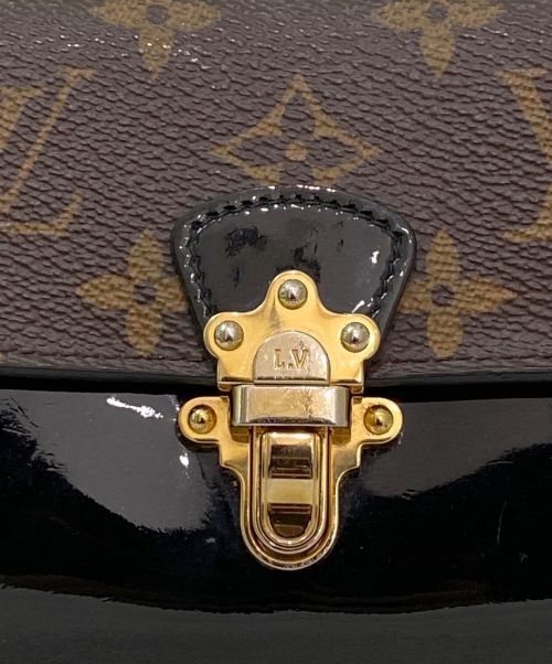 LOUIS VUITTON（ルイ ヴィトン）LOUIS VUITTON (ルイ ヴィトン) ポルトフォイユ チェリーウッド ブラウン×ブラウンの古着・服飾アイテム