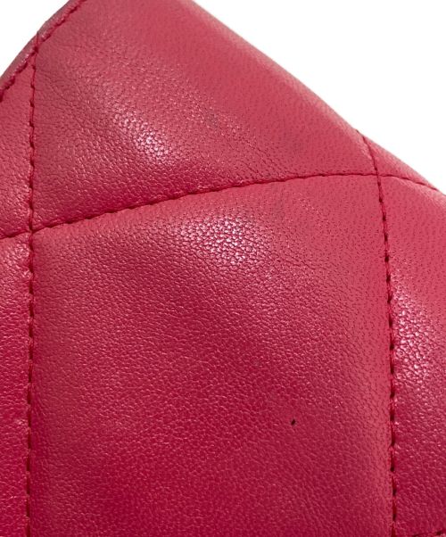 CHANEL（シャネル）CHANEL (シャネル) 3つ折り財布 ショッキングピンクの古着・服飾アイテム