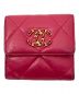 CHANEL（シャネル）の古着「3つ折り財布」｜ショッキングピンク