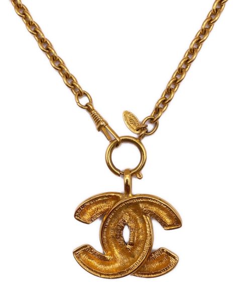 CHANEL（シャネル）CHANEL (シャネル) ヴィンテージココマークネックレス ゴールドの古着・服飾アイテム