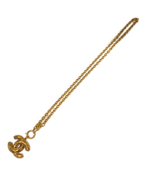 CHANEL（シャネル）CHANEL (シャネル) ヴィンテージココマークネックレス ゴールドの古着・服飾アイテム