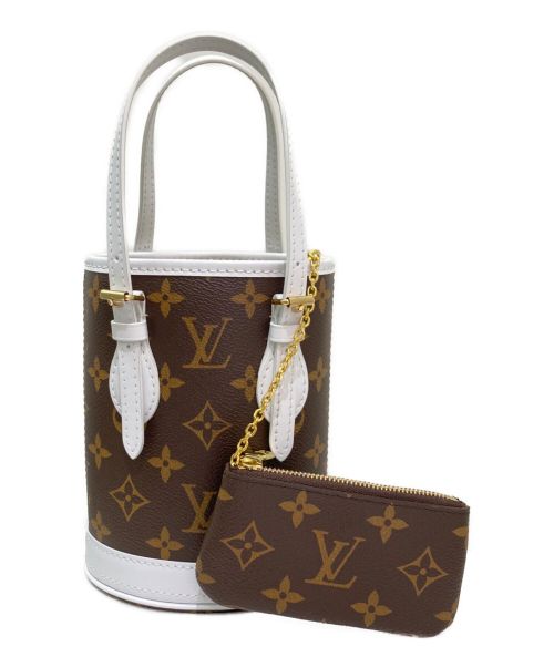 LOUIS VUITTON（ルイ ヴィトン）LOUIS VUITTON (ルイ ヴィトン) ナノ・バケット ブラウンの古着・服飾アイテム