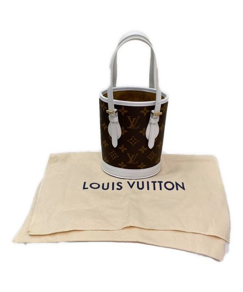 LOUIS VUITTON（ルイ ヴィトン）LOUIS VUITTON (ルイ ヴィトン) ナノ・バケット ブラウンの古着・服飾アイテム