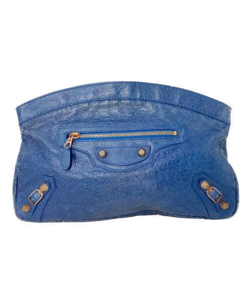 BALENCIAGA（バレンシアガ）BALENCIAGA (バレンシアガ) クラッチバッグ ジャイアント ブルーの古着・服飾アイテム