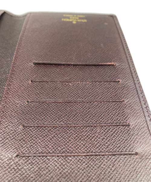 LOUIS VUITTON（ルイ ヴィトン）LOUIS VUITTON (ルイ ヴィトン) 札入れ ダークブラウンの古着・服飾アイテム