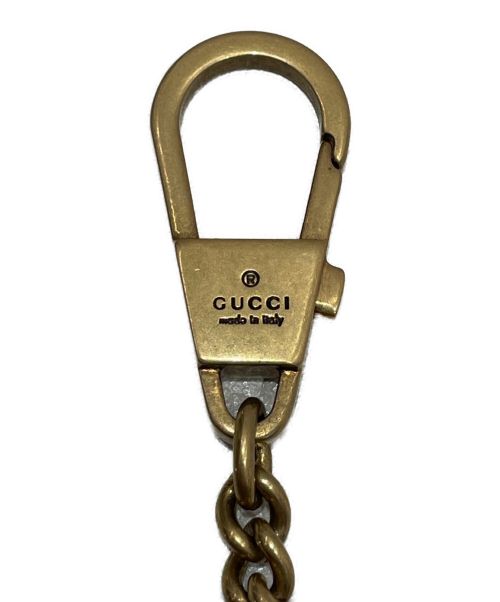 GUCCI（グッチ）GUCCI (グッチ) GGマーモント チェーンショルダーバッグ ショッキングピンクの古着・服飾アイテム