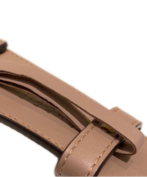 GUCCI（グッチ）GUCCI (グッチ) ダブルGバックルベルト ピンク サイズ:75/30の古着・服飾アイテム