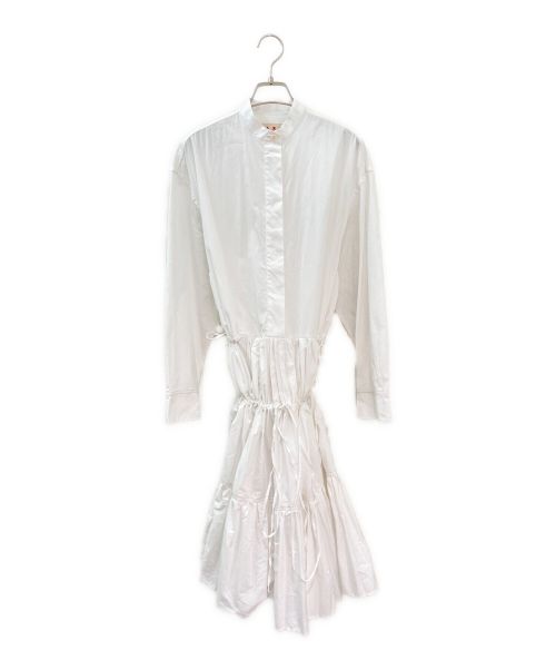 MARNI（マルニ）MARNI (マルニ) シャツワンピース ホワイト サイズ:38の古着・服飾アイテム