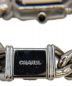 中古・古着 CHANEL (シャネル) プルミエール ブラック×シルバー サイズ:L：180000円