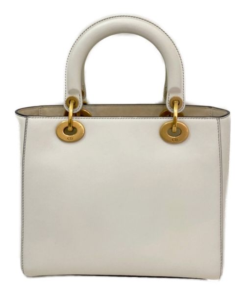 Christian Dior（クリスチャン ディオール）Christian Dior (クリスチャン ディオール) レディディオール アイボリー サイズ:ミディアムの古着・服飾アイテム