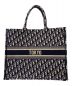Christian Dior (クリスチャン ディオール) ブックトート ネイビー サイズ:ラージ：278000円