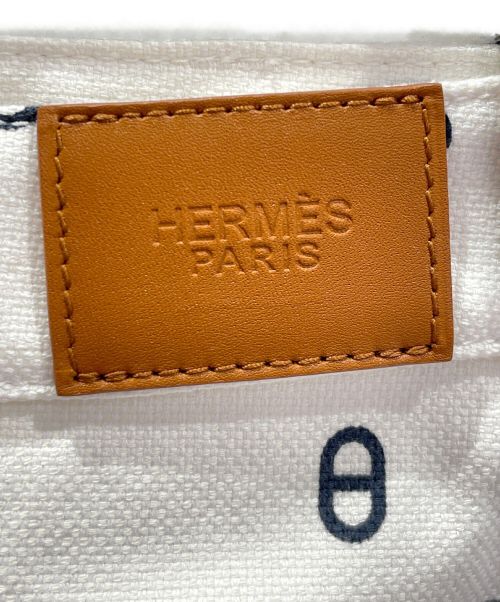 HERMES（エルメス）HERMES (エルメス) シェーヌダンクルミニスカート アイボリー サイズ:40 未使用品の古着・服飾アイテム