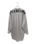 BALENCIAGA (バレンシアガ) ニュースイング長袖シャツ アイボリー×ブラック サイズ:34：42800円