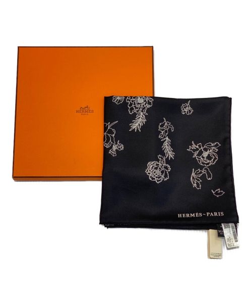 HERMES（エルメス）HERMES (エルメス) カレ90 ブラック サイズ:90 未使用品の古着・服飾アイテム