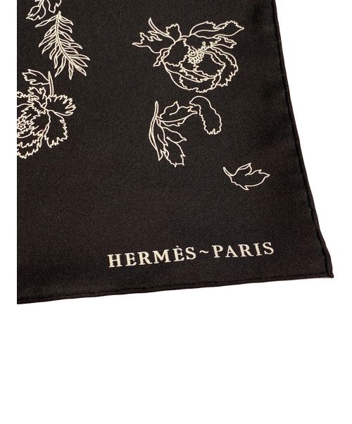 HERMES（エルメス）HERMES (エルメス) カレ90 ブラック サイズ:90 未使用品の古着・服飾アイテム