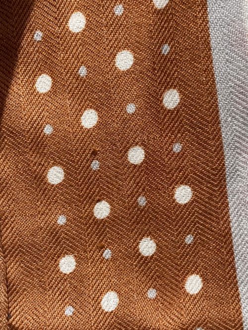 HERMES（エルメス）HERMES (エルメス) カレ140 オレンジ サイズ:140の古着・服飾アイテム