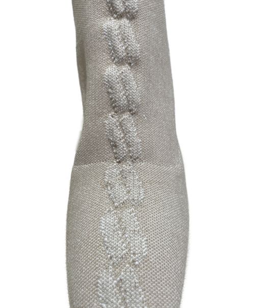 HERMES（エルメス）HERMES (エルメス) ヴォルヴェール/ショートブーツ ベージュ サイズ:36 1/2 未使用品の古着・服飾アイテム