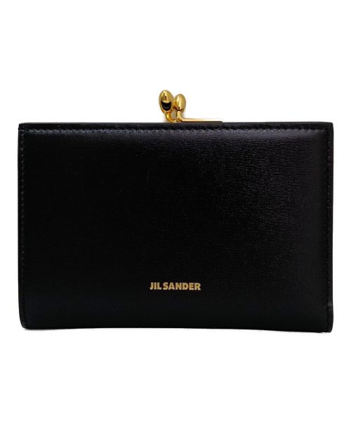 JIL SANDER（ジルサンダー）JIL SANDER (ジルサンダー) 2つ折り財布 ブラックの古着・服飾アイテム