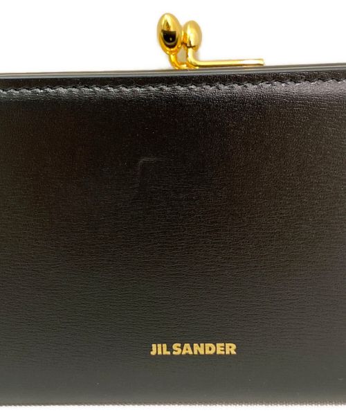 JIL SANDER（ジルサンダー）JIL SANDER (ジルサンダー) 2つ折り財布 ブラックの古着・服飾アイテム