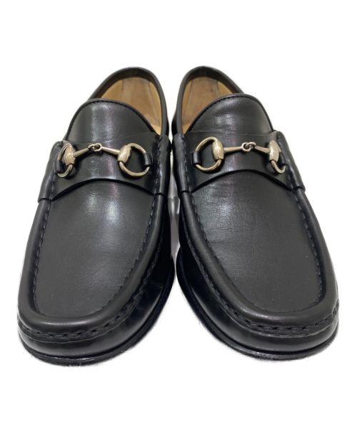 GUCCI（グッチ）GUCCI (グッチ) ビットローファー ブラック サイズ:36の古着・服飾アイテム