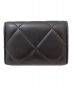 CHANEL (シャネル) CHANEL19 3つ折り財布 グレー：99800円