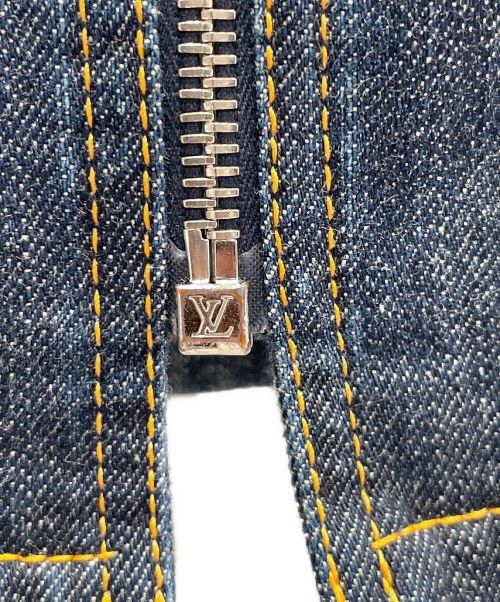 LOUIS VUITTON（ルイ ヴィトン）LOUIS VUITTON (ルイ ヴィトン) デニムミニスカート インディゴ サイズ:36の古着・服飾アイテム