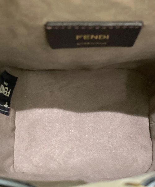 FENDI（フェンディ）FENDI (フェンディ) モントレゾール ブラック×ブラウンの古着・服飾アイテム
