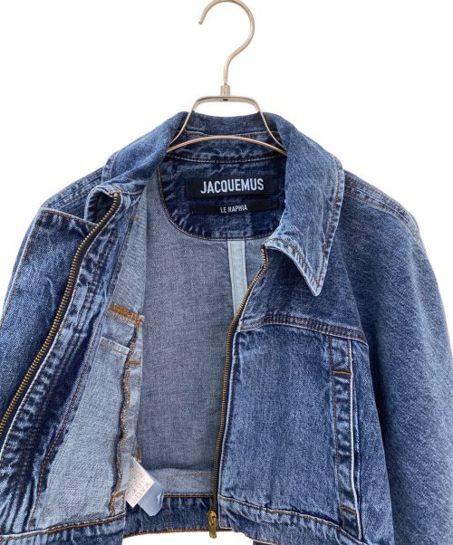 jacquemus（ジャックムス）jacquemus (ジャックムス) La veste de Nimes Meioジャケット インディゴ サイズ:36の古着・服飾アイテム