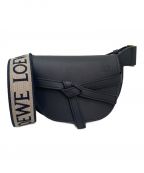 LOEWEロエベ）の古着「ゲートデュアル バッグ ミニ」｜ダークネイビー