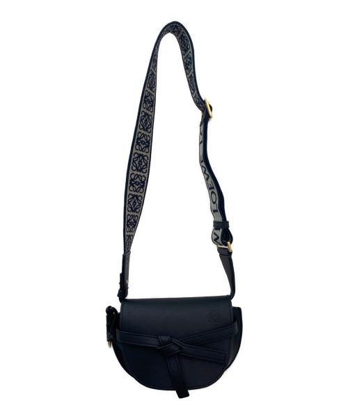 LOEWE（ロエベ）LOEWE (ロエベ) ゲートデュアル バッグ ミニ ダークネイビーの古着・服飾アイテム