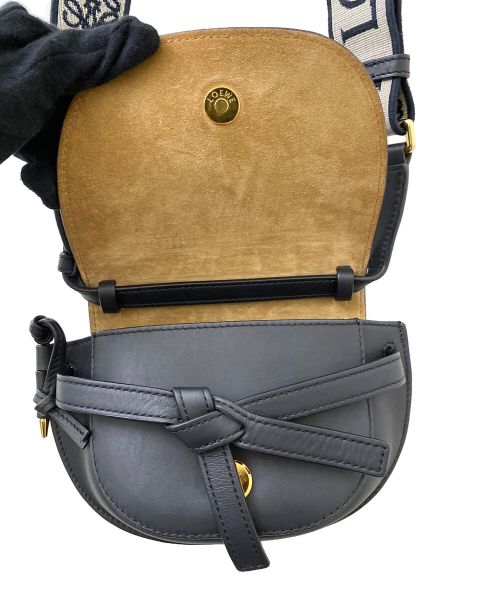 LOEWE（ロエベ）LOEWE (ロエベ) ゲートデュアル バッグ ミニ ダークネイビーの古着・服飾アイテム