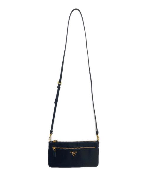 PRADA（プラダ）PRADA (プラダ) ショルダーバッグ ブラックの古着・服飾アイテム