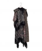 sacaiサカイ）の古着「TWEEDDRESSMULTIドレスワンピース」｜マルチカラー