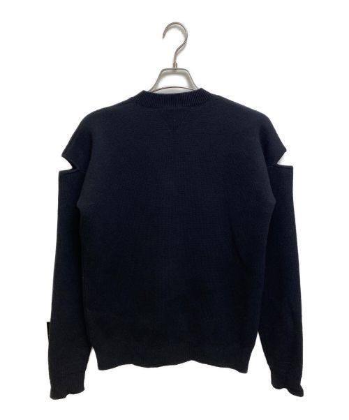 BOTTEGA VENETA（ボッテガベネタ）BOTTEGA VENETA (ボッテガベネタ) アームデザインニット ブラック サイズ:Sの古着・服飾アイテム