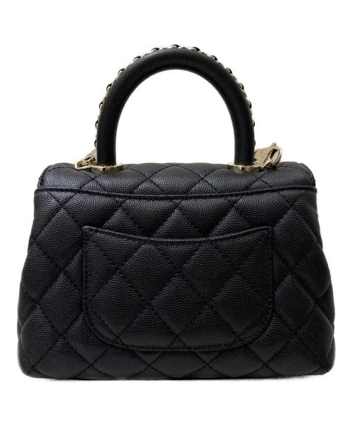 CHANEL（シャネル）CHANEL (シャネル) ココハンドル18 ブラック サイズ:18 未使用品の古着・服飾アイテム