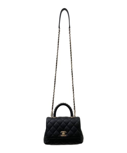 CHANEL（シャネル）CHANEL (シャネル) ココハンドル18 ブラック サイズ:18 未使用品の古着・服飾アイテム