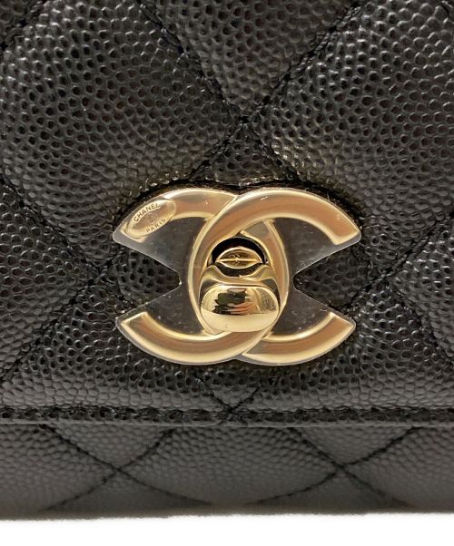 CHANEL（シャネル）CHANEL (シャネル) ココハンドル18 ブラック サイズ:18 未使用品の古着・服飾アイテム