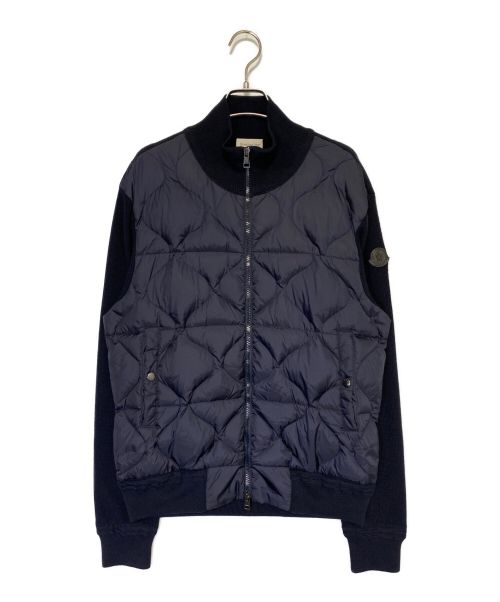MONCLER（モンクレール）MONCLER (モンクレール) MAGLION TRICOT CARDIGAN ネイビー サイズ:Lの古着・服飾アイテム