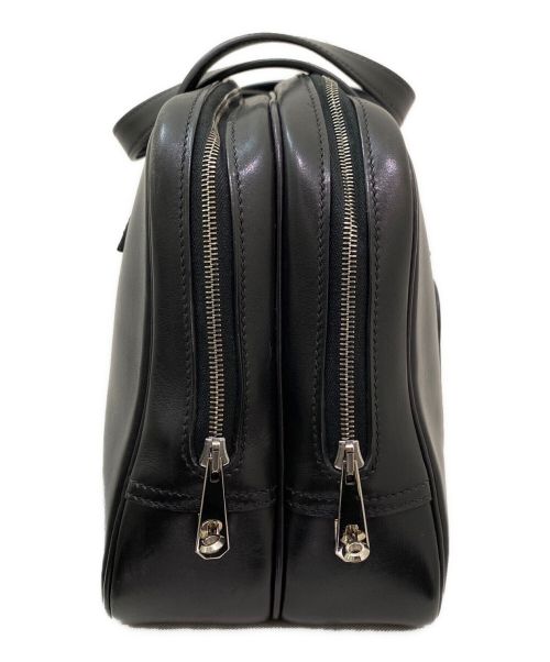 HERMES（エルメス）HERMES (エルメス) ドーハハンドバッグ ブラックの古着・服飾アイテム