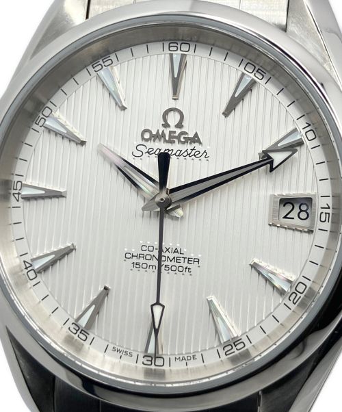 OMEGA（オメガ）OMEGA (オメガ) シーマスター アクアテラ シルバー文字盤 サイズ:38.5の古着・服飾アイテム