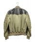 CELINE (セリーヌ) BI-MATERIAL NYLON JACKET ブラック×グリーン サイズ:46：220000円