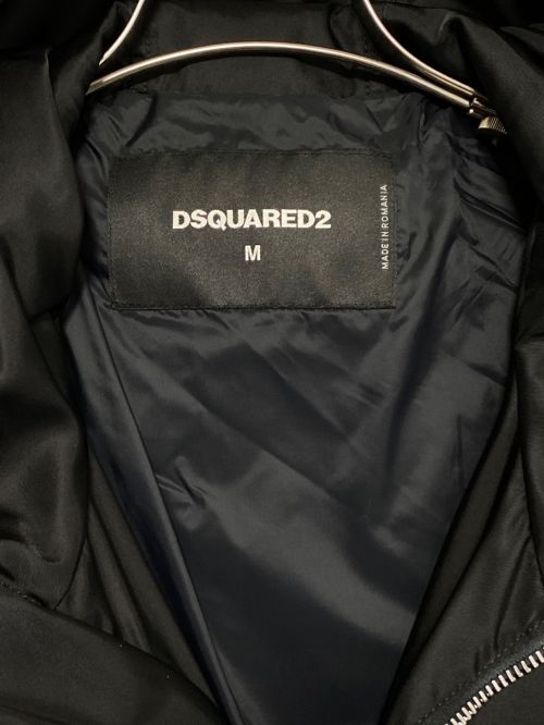 DSQUARED2（ディースクエアード）DSQUARED2 (ディースクエアード) Zlatan Ibrahimović (ズラタン イブラヒモヴィッチ) IBRA IBRA WINDBREAKER ブラック サイズ:Mの古着・服飾アイテム