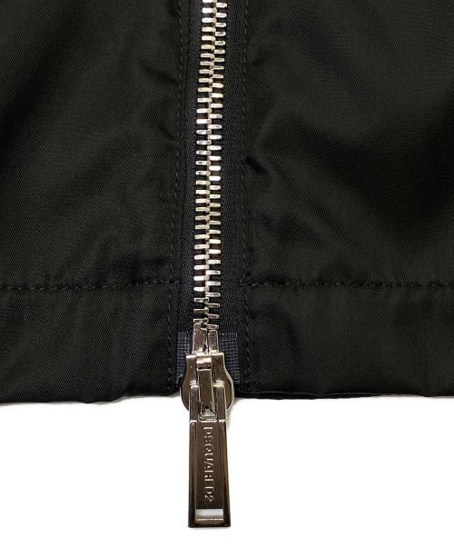 DSQUARED2（ディースクエアード）DSQUARED2 (ディースクエアード) Zlatan Ibrahimović (ズラタン イブラヒモヴィッチ) IBRA IBRA WINDBREAKER ブラック サイズ:Mの古着・服飾アイテム
