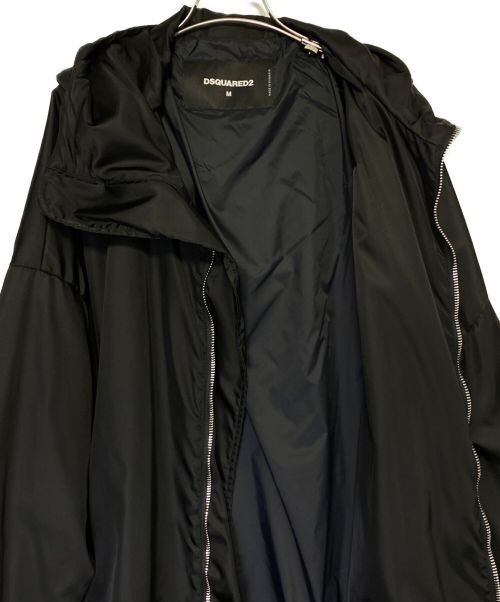 DSQUARED2（ディースクエアード）DSQUARED2 (ディースクエアード) Zlatan Ibrahimović (ズラタン イブラヒモヴィッチ) IBRA IBRA WINDBREAKER ブラック サイズ:Mの古着・服飾アイテム