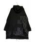 DSQUARED2 (ディースクエアード) Zlatan Ibrahimović (ズラタン イブラヒモヴィッチ) IBRA IBRA WINDBREAKER ブラック サイズ:M：42000円