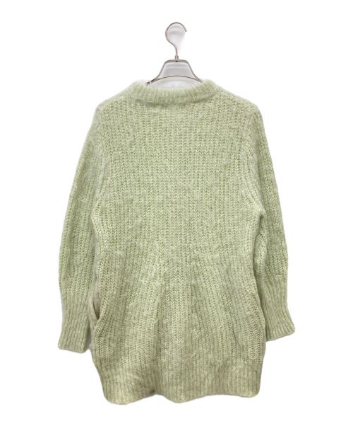 Snidel（スナイデル）Snidel (スナイデル) モヘアカーデミニワンピース ミント サイズ:SIZE Fの古着・服飾アイテム