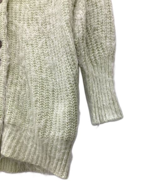 Snidel（スナイデル）Snidel (スナイデル) モヘアカーデミニワンピース ミント サイズ:SIZE Fの古着・服飾アイテム