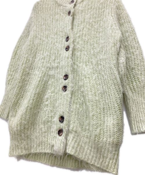 Snidel（スナイデル）Snidel (スナイデル) モヘアカーデミニワンピース ミント サイズ:SIZE Fの古着・服飾アイテム